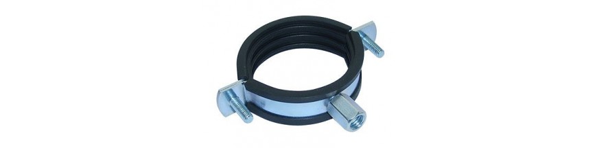 Pipe Clamps with Rubber